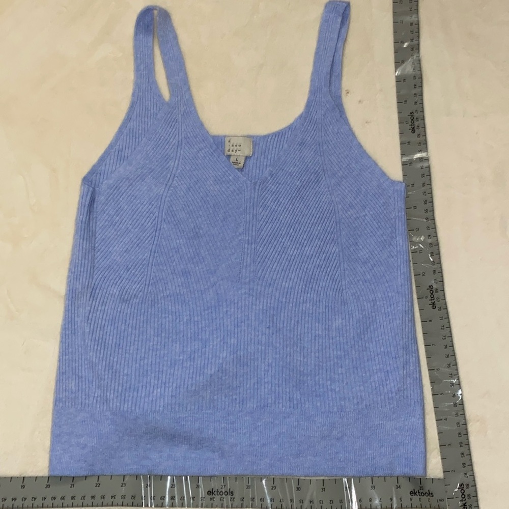A New Day sweater tank Sz Large